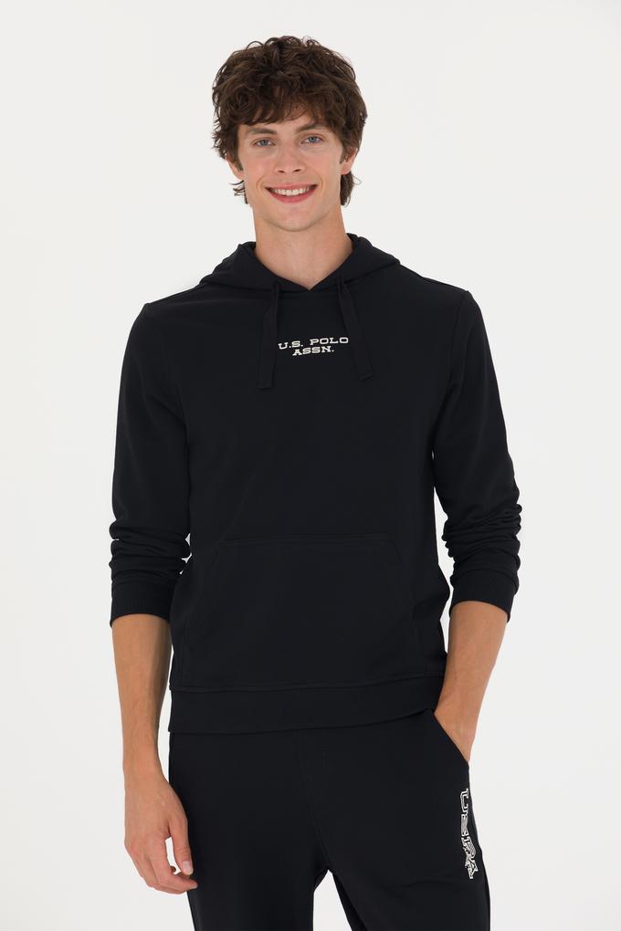 Erkek Siyah Sweatshirt