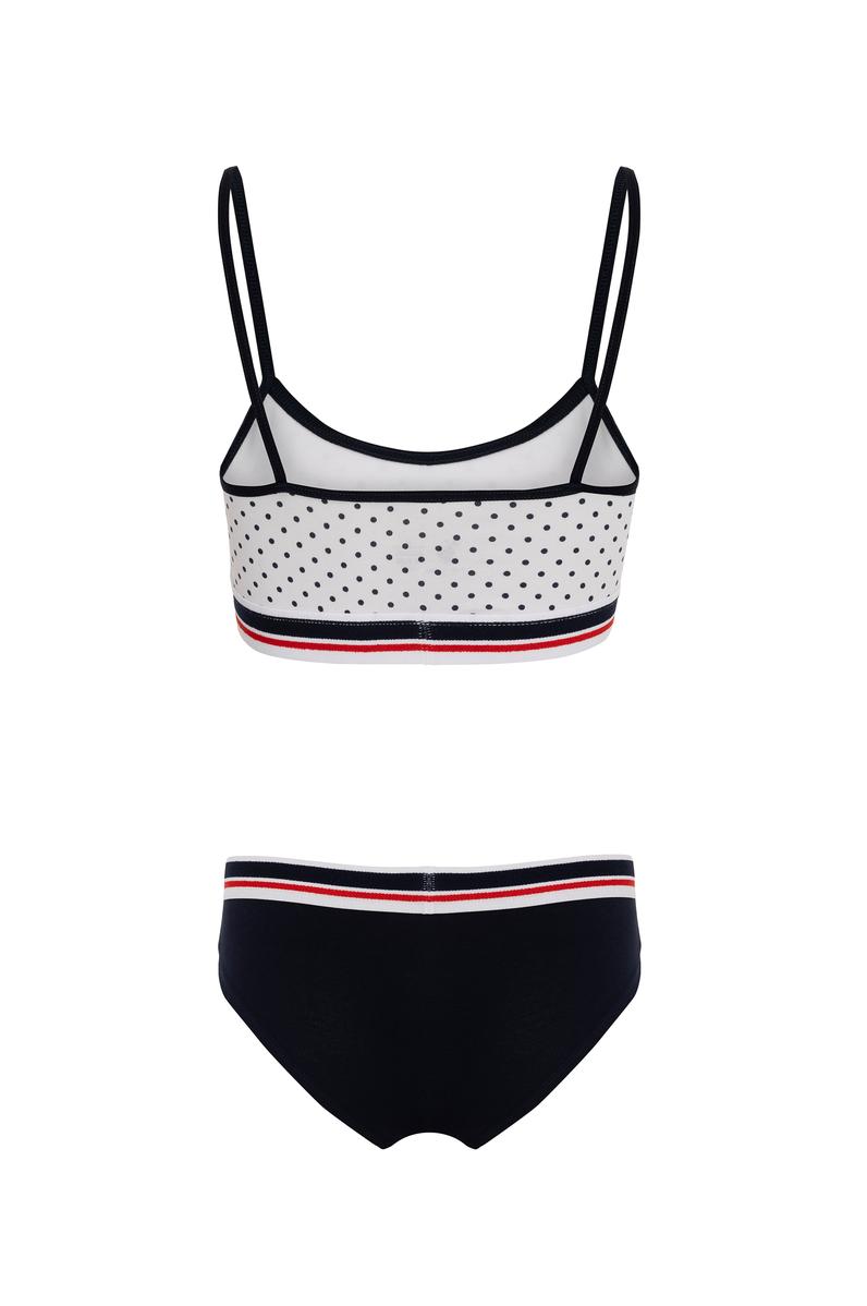 Kadın Beyaz İç Giyim Takım