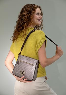 Kadın Kurşun Çapraz Çanta - 50280368002