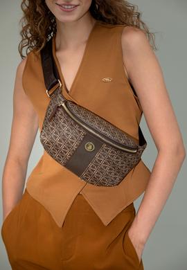 Kadın Kahverengi Bel Çantası - 50280384002