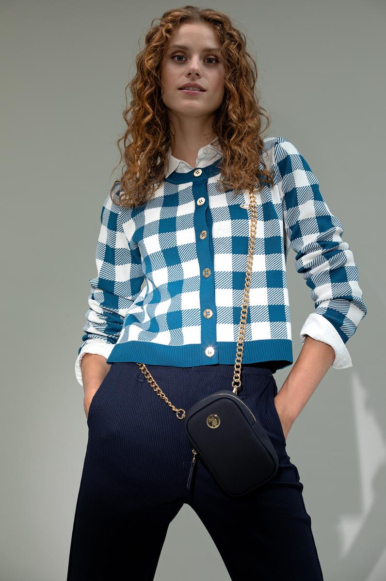 Kadın Lacivert Telefon Çantası