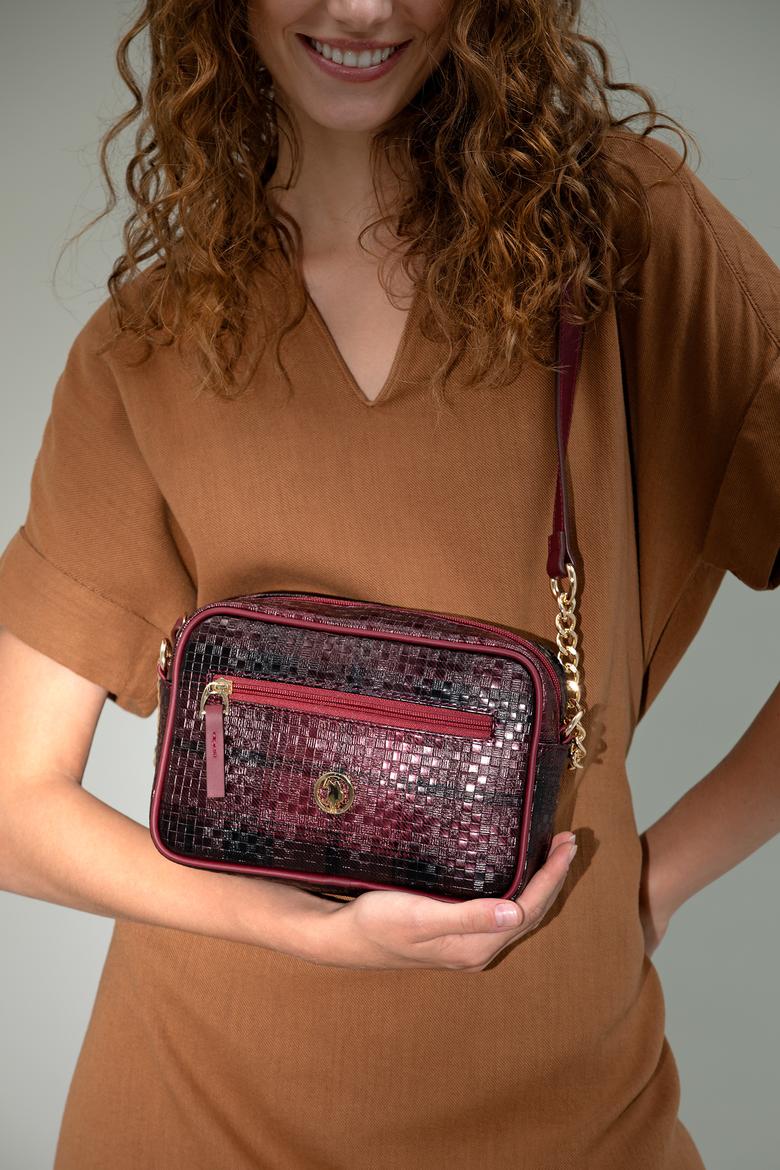 Kadın Bordo Çapraz Çanta - 50280387001