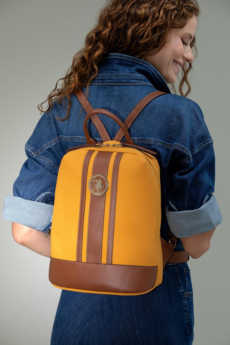Kadın Safran Sırt Çantası - 50280365002