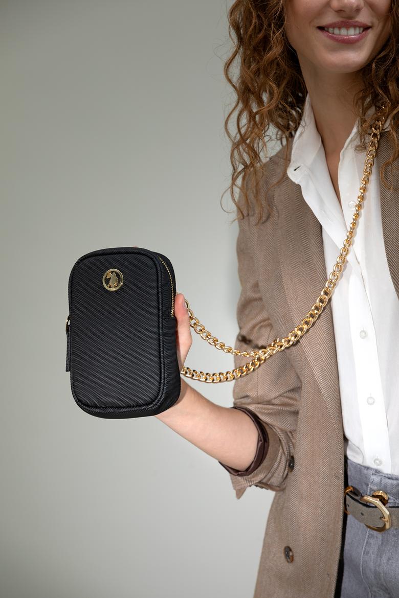 Kadın Siyah Telefon Çantası - 50280385001