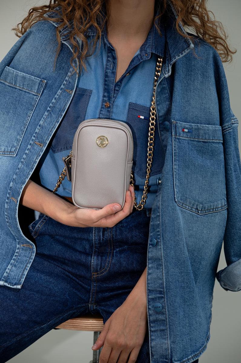 Kadın Kurşun Telefon Çantası