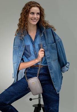 Kadın Kurşun Telefon Çantası - 50280385002