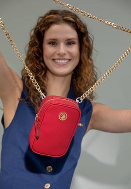 Kadın Kırmızı Telefon Çantası - 50280385006