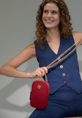 Kadın Kırmızı Telefon Çantası - 50280385006