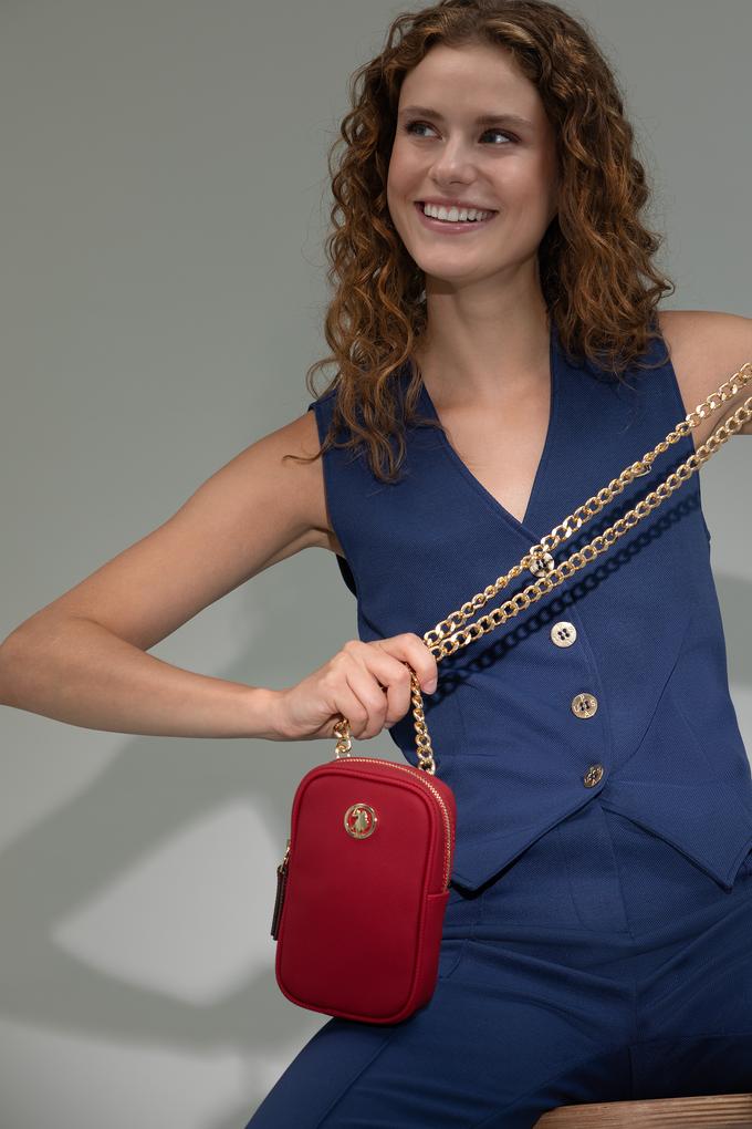 Kadın Kırmızı Telefon Çantası