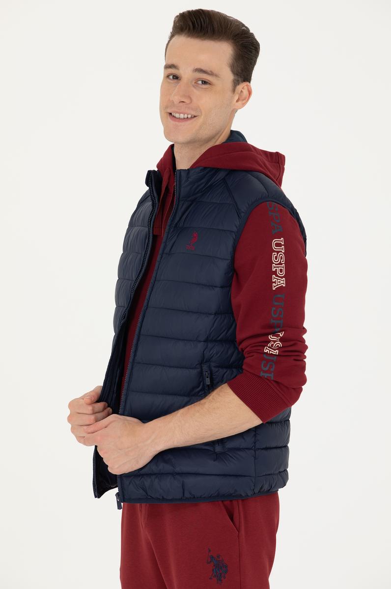 Erkek Lacivert Yelek