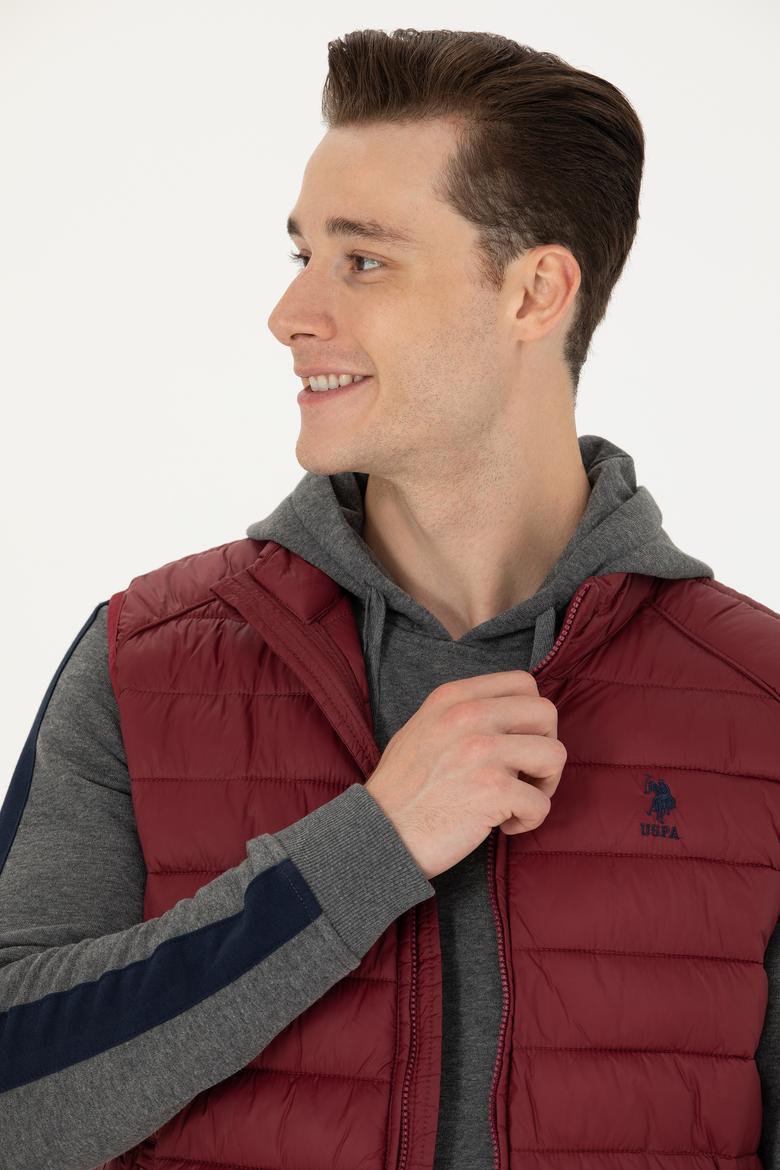 Erkek Bordo Yelek - 50275635042