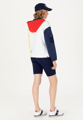 Kadın Lacivert Yüksek Bel Capri Spor Tayt - 50270238024