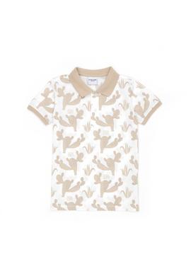 Erkek Çocuk Taş Polo Yaka Tişört - 50263531036