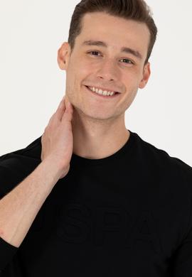 Erkek Siyah Basic Sweatshirt - 50269402011