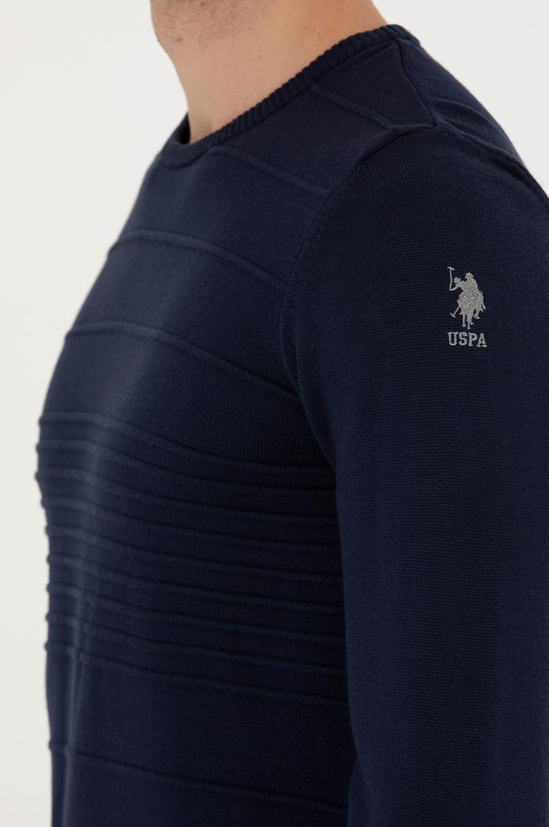 Erkek Lacivert Kazak