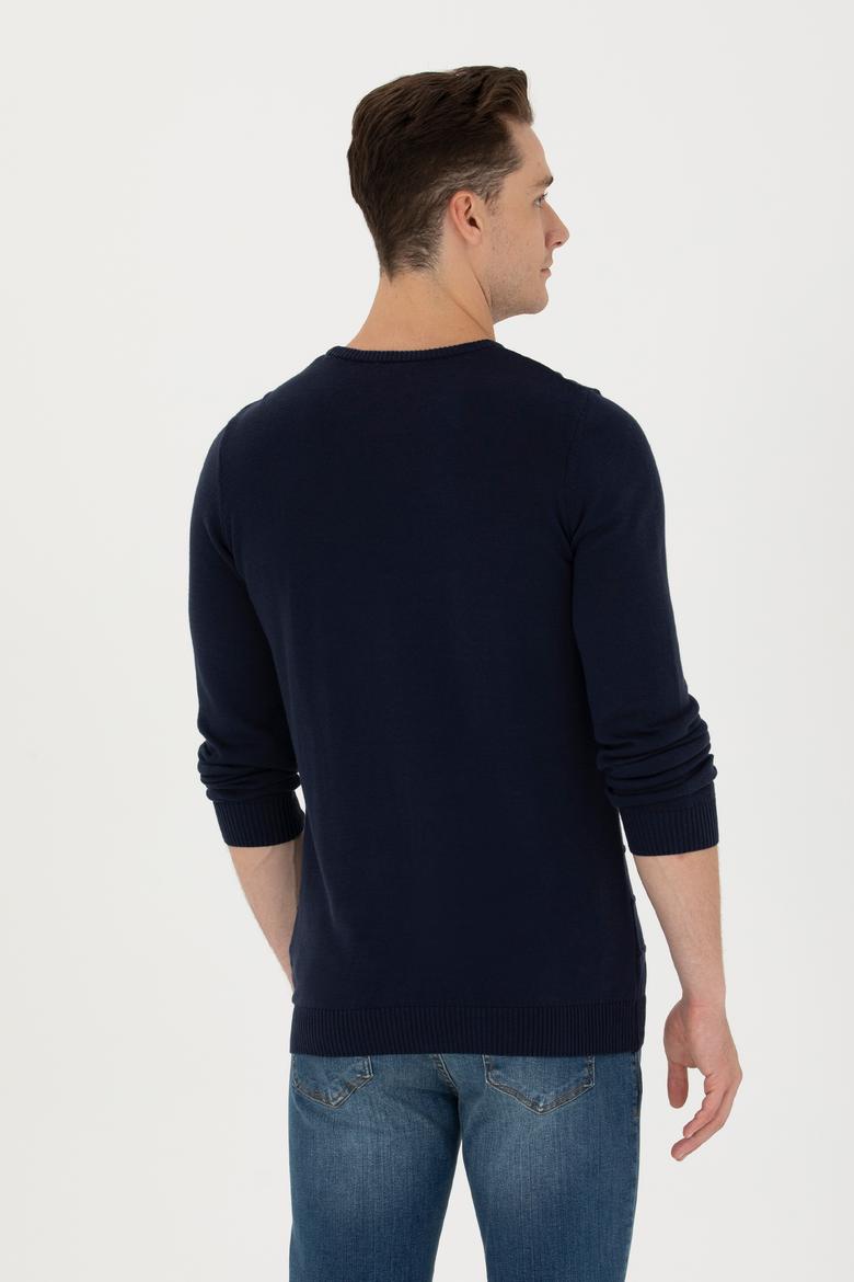 Erkek Lacivert Kazak - 50272122003