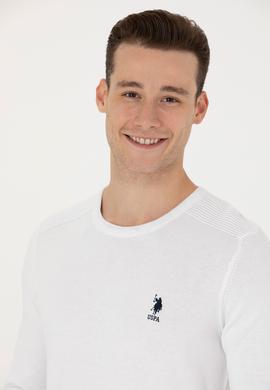 Erkek Beyaz Basic Kazak - 50269003168