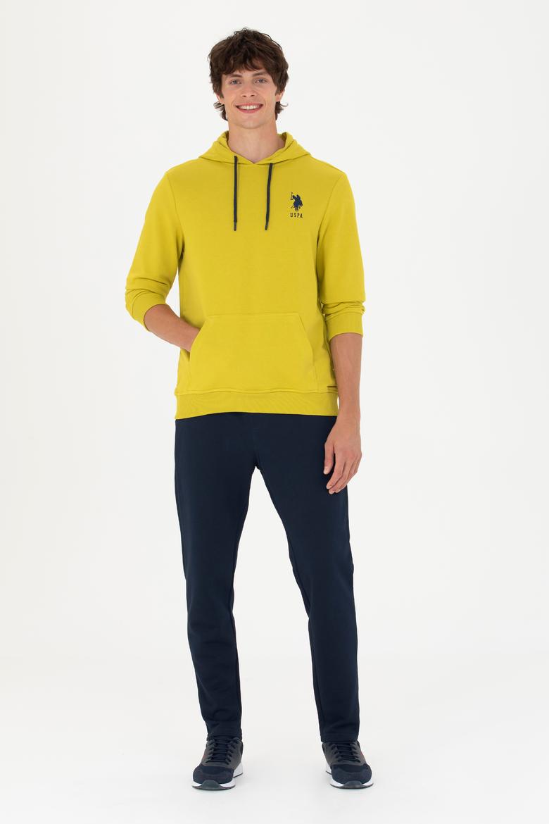 Erkek Fıstık Yeşili Basic Sweatshirt - 50269426195