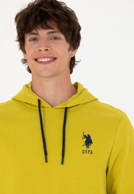 Erkek Fıstık Yeşili Basic Sweatshirt - 50269426195