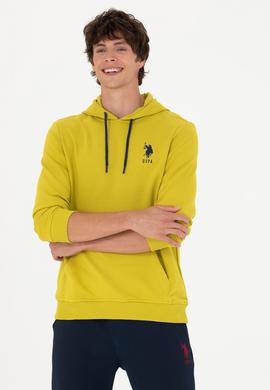Erkek Fıstık Yeşili Basic Sweatshirt - 50269426195