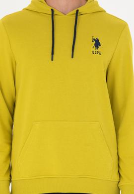 Erkek Fıstık Yeşili Basic Sweatshirt - 50269426195