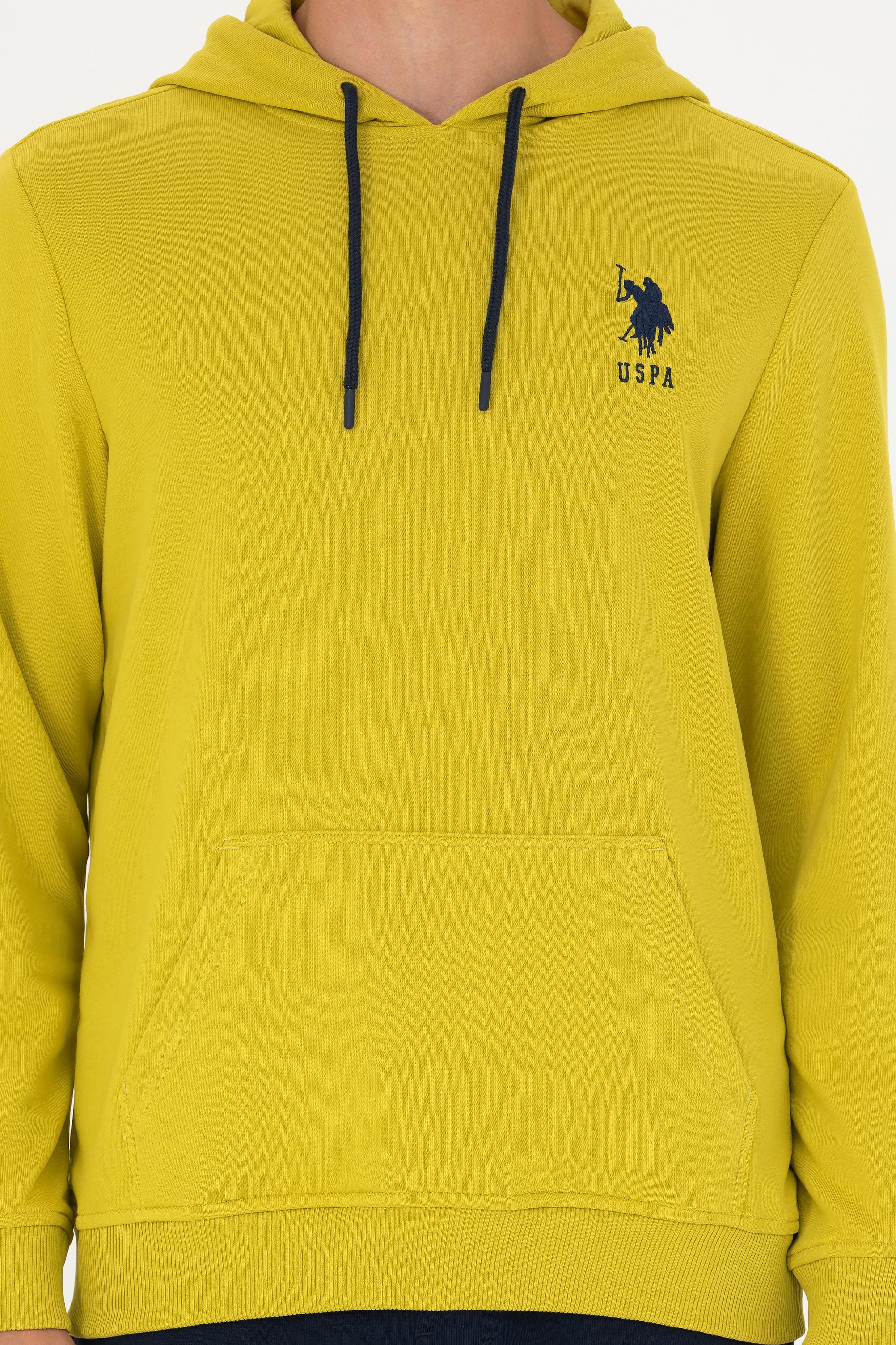 Erkek Fıstık Yeşili Basic Sweatshirt