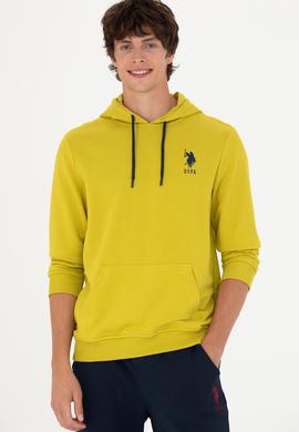 Erkek Fıstık Yeşili Basic Sweatshirt - 50269426195