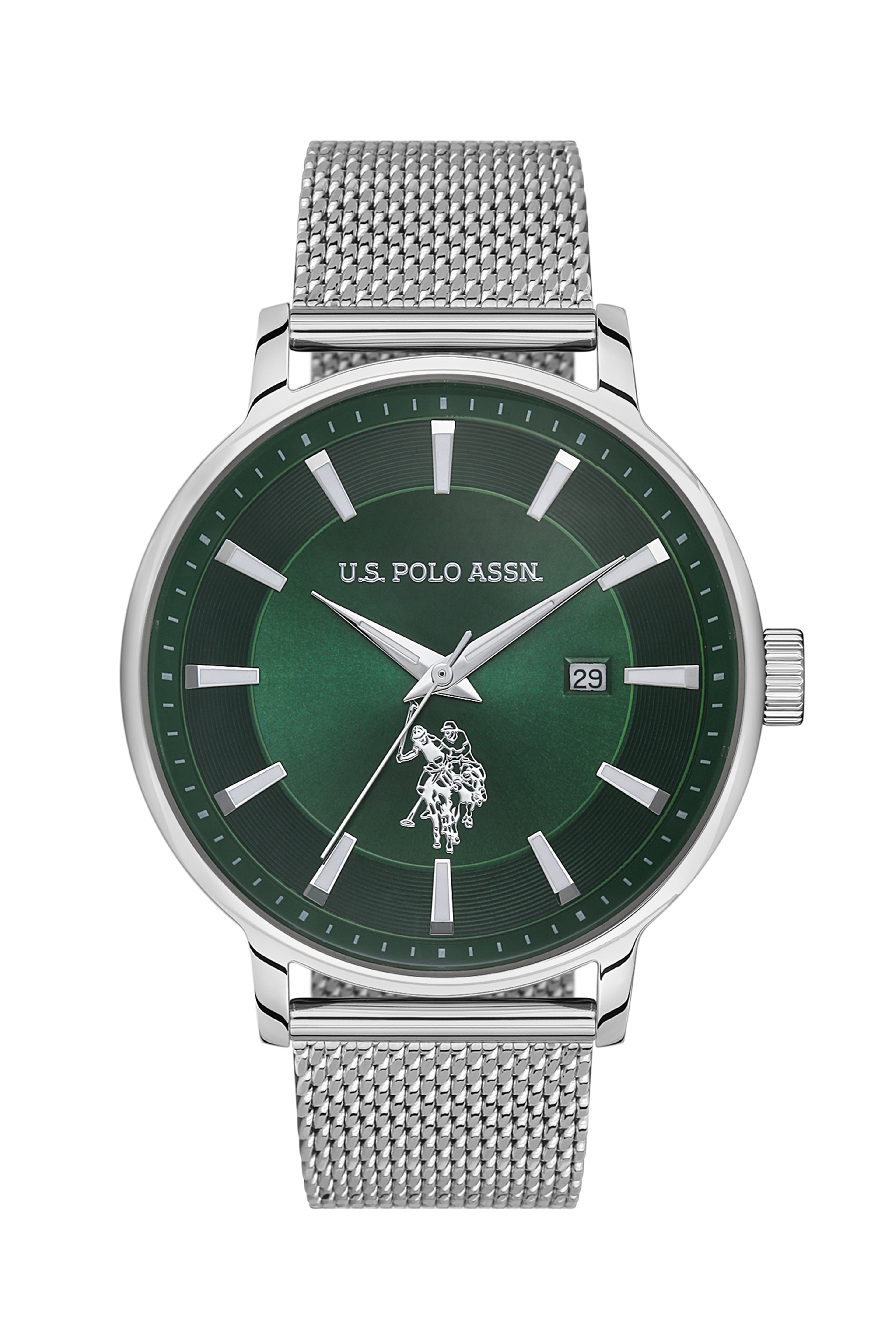 Erkek Çelik Kordon Kol Saati USPA1070-01 - Image 1