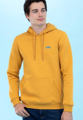 Hardal Kapüşonlu Basic Sweatshirt - 50273935021