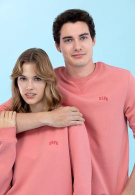 Somon Bisiklet Yaka Basic Sweatshirt - 50276089068
