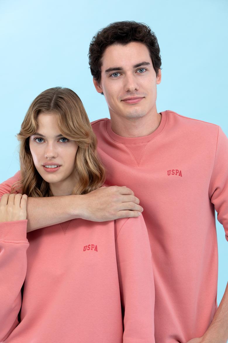 Somon Bisiklet Yaka Basic Sweatshirt - 50276089068