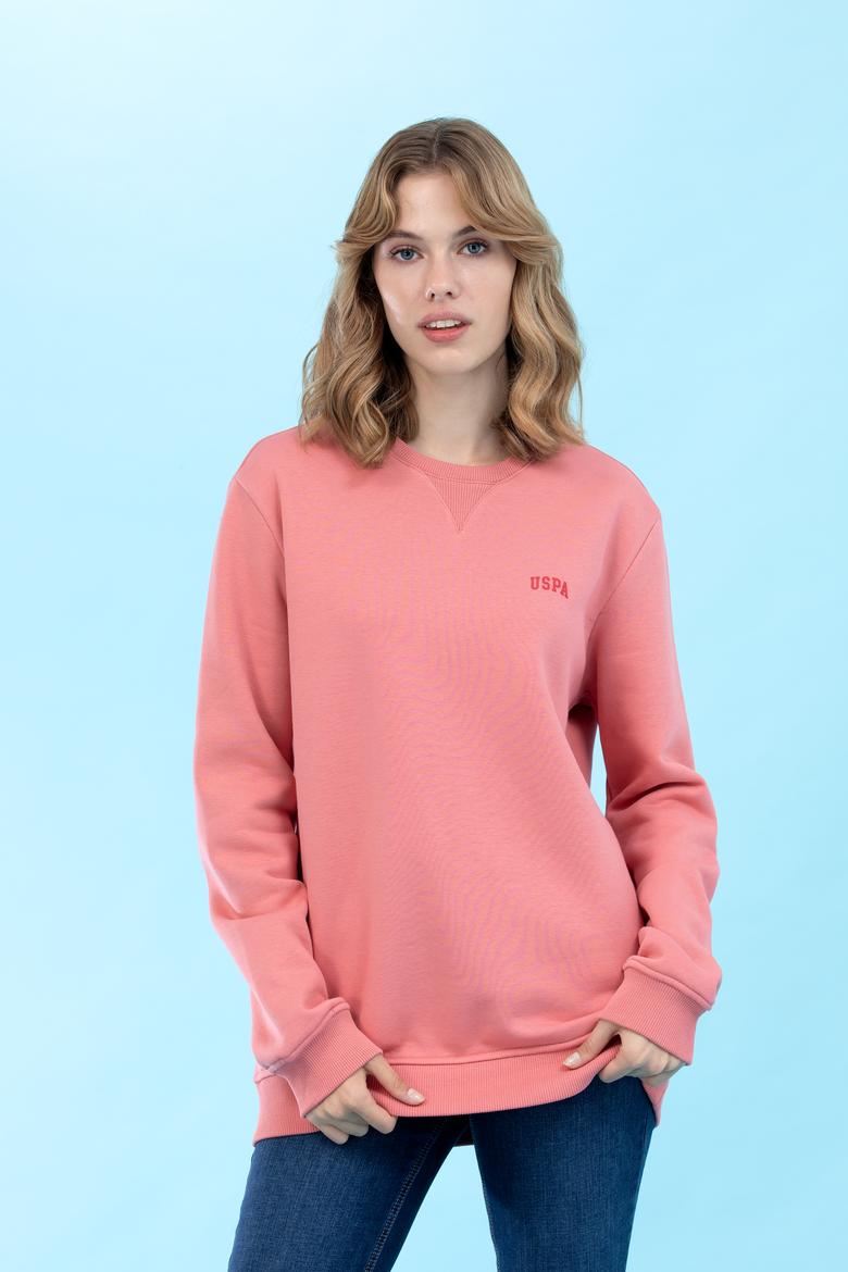 Somon Bisiklet Yaka Basic Sweatshirt - 50276089068