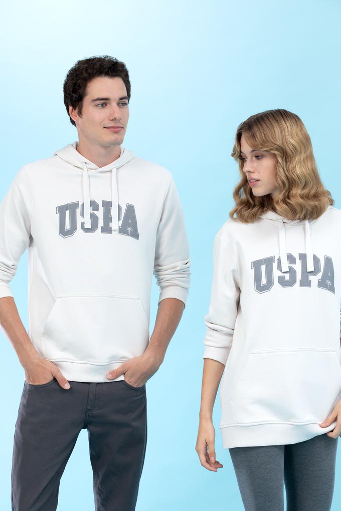 Taş Kapüşonlu Basic Sweatshirt