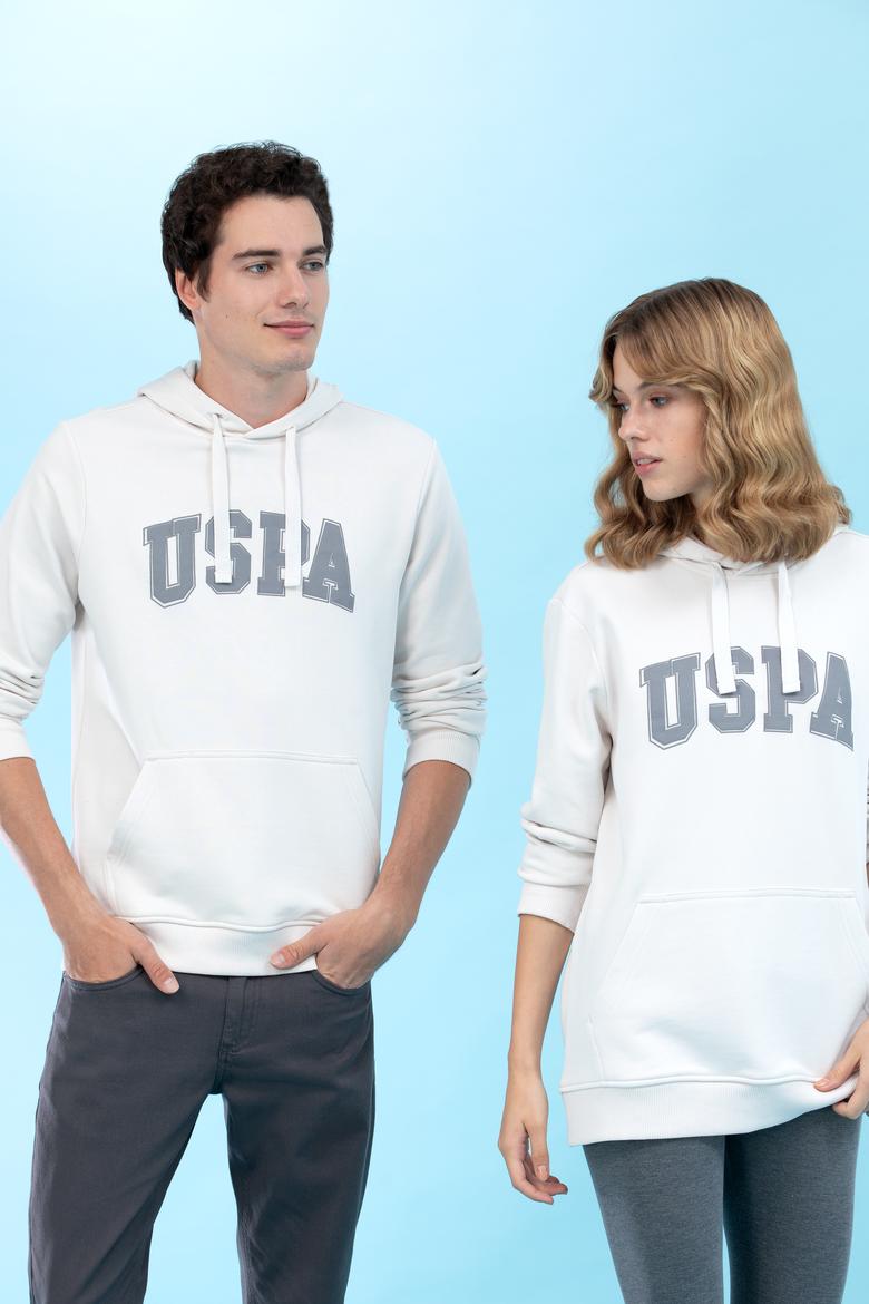 Taş Kapüşonlu Basic Sweatshirt