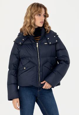 Kadın Lacivert Mont - 50272053041