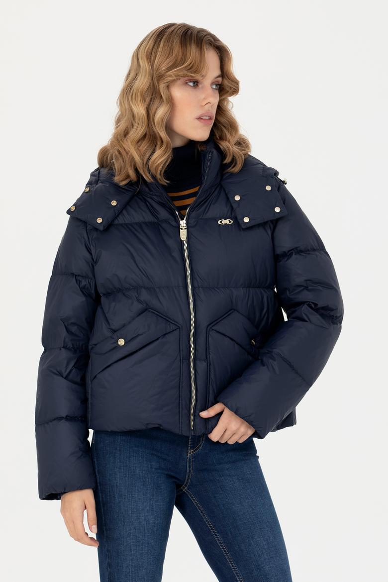 Kadın Lacivert Mont - 50272053041