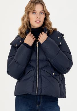 Kadın Lacivert Mont - 50272053041