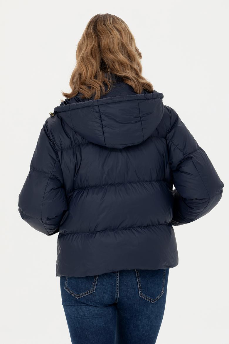 Kadın Lacivert Mont - 50272053041