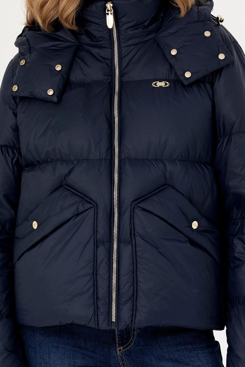 Kadın Lacivert Mont - 50272053041