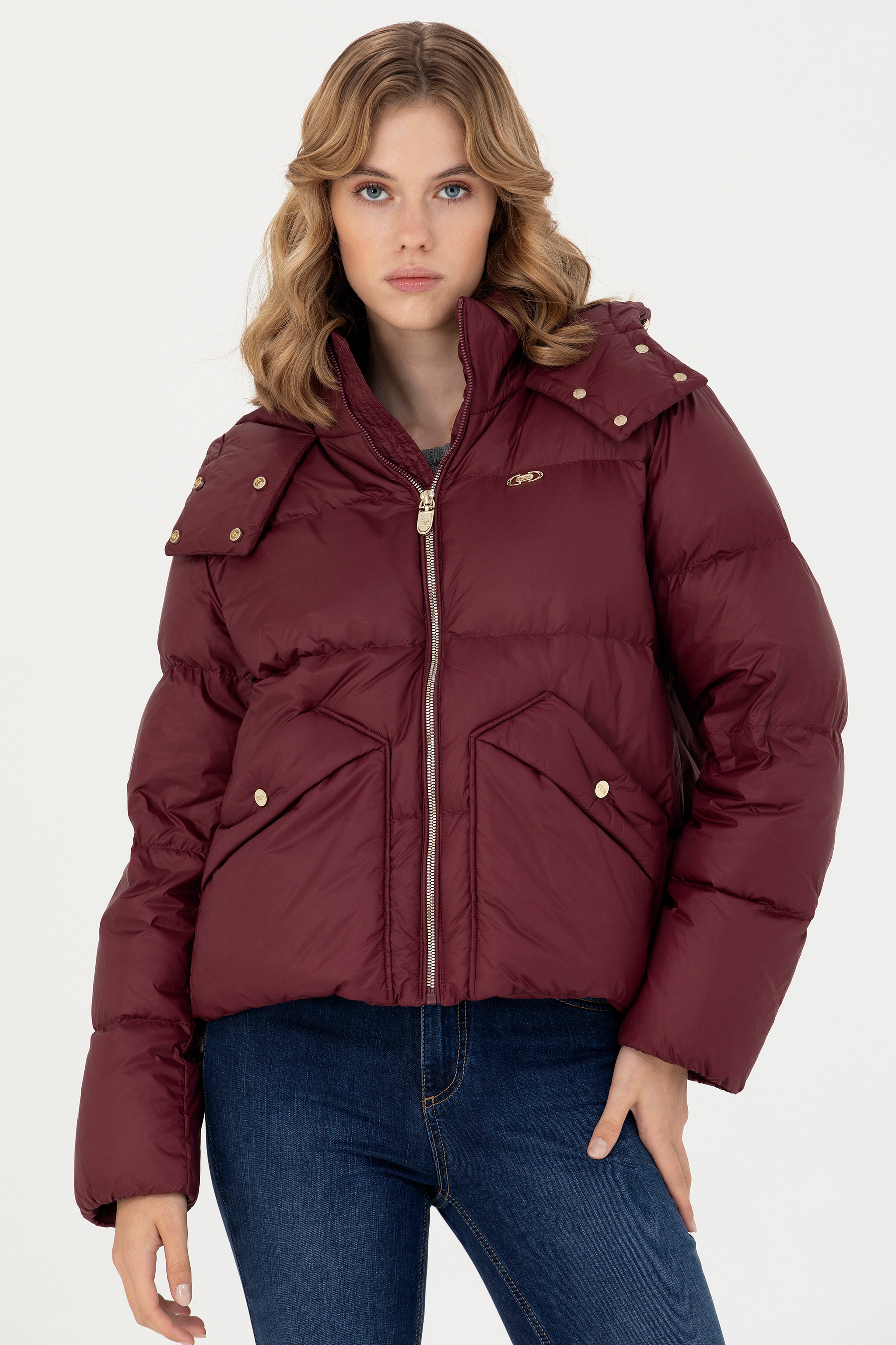 Kadın Bordo Mont - Image 3