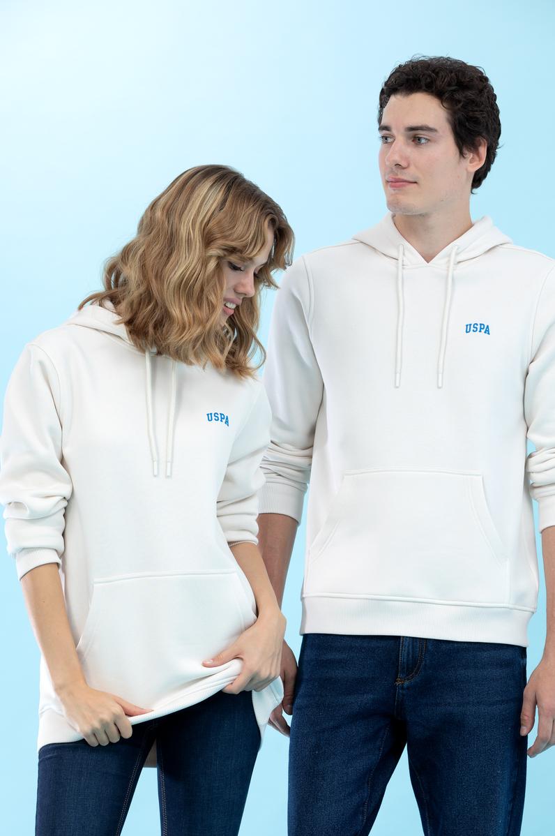 Taş Kapüşonlu Basic Sweatshirt