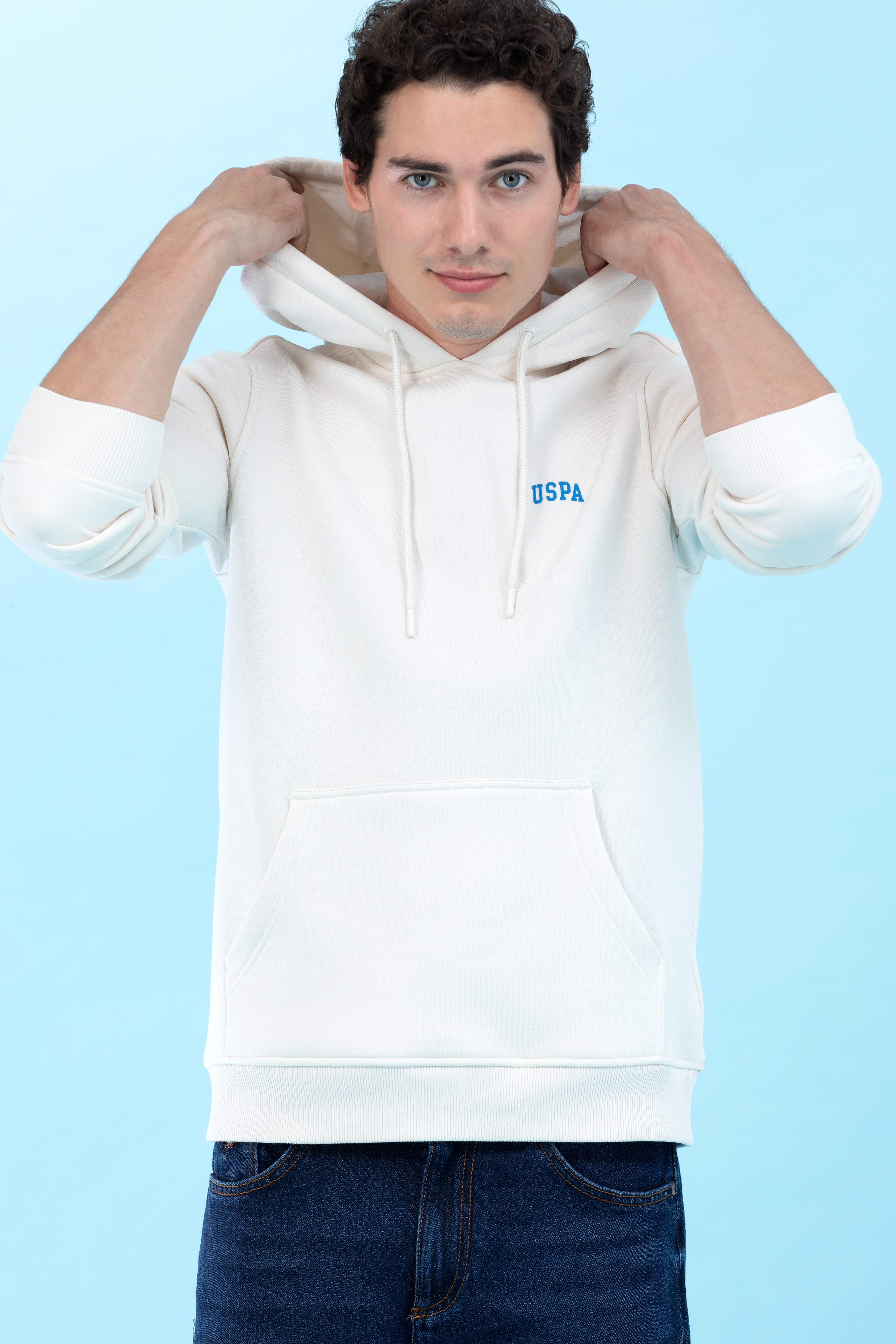 Taş Kapüşonlu Basic Sweatshirt - Image 6