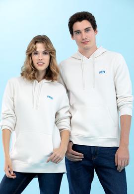 Taş Kapüşonlu Basic Sweatshirt - 50273935041