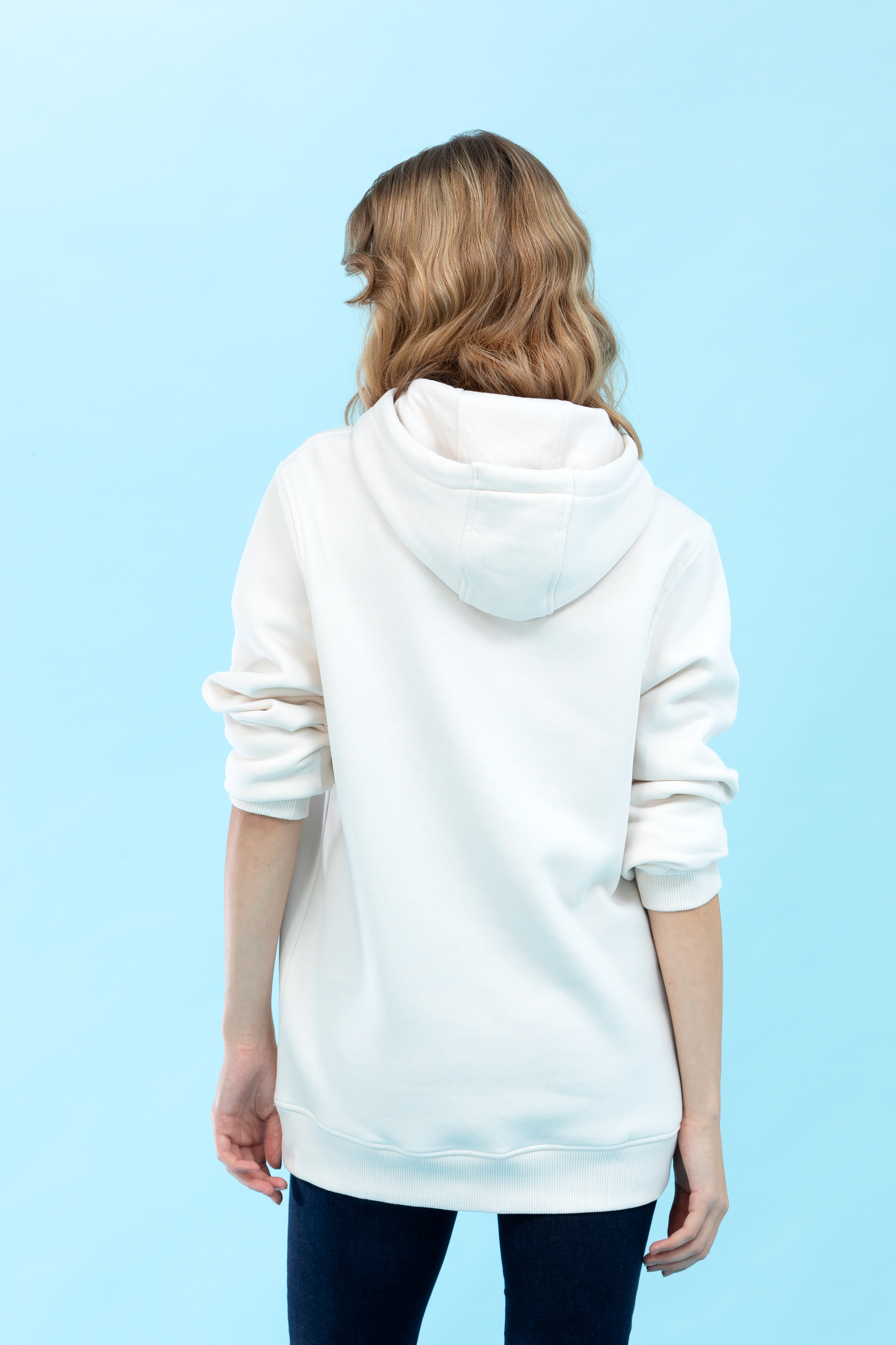 Taş Kapüşonlu Basic Sweatshirt - Image 5