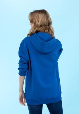 Saks Kapüşonlu Basic Sweatshirt - 50273935101