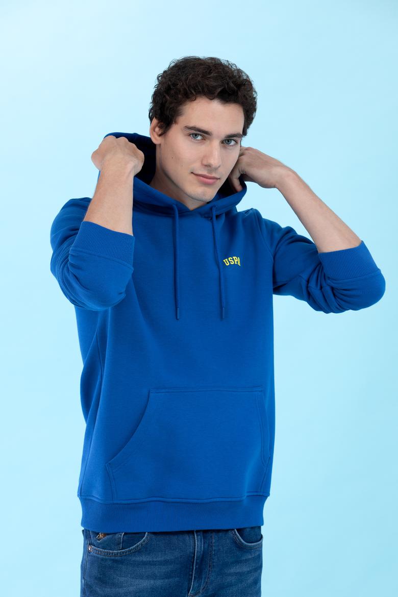 Saks Kapüşonlu Basic Sweatshirt - 50273935101