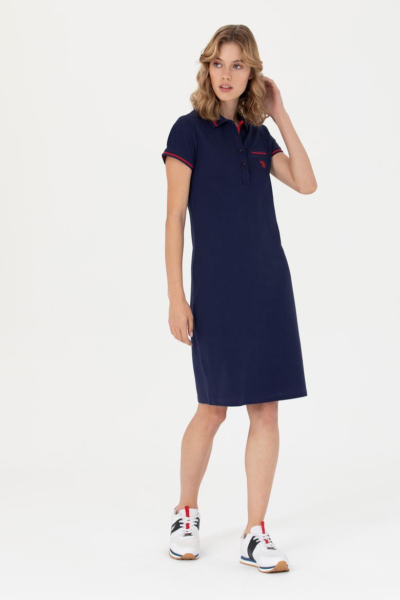 Kadın Lacivert Örme Elbise - 50271564008