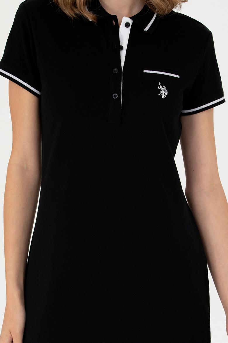 Kadın Siyah Örme Elbise - 50271564012