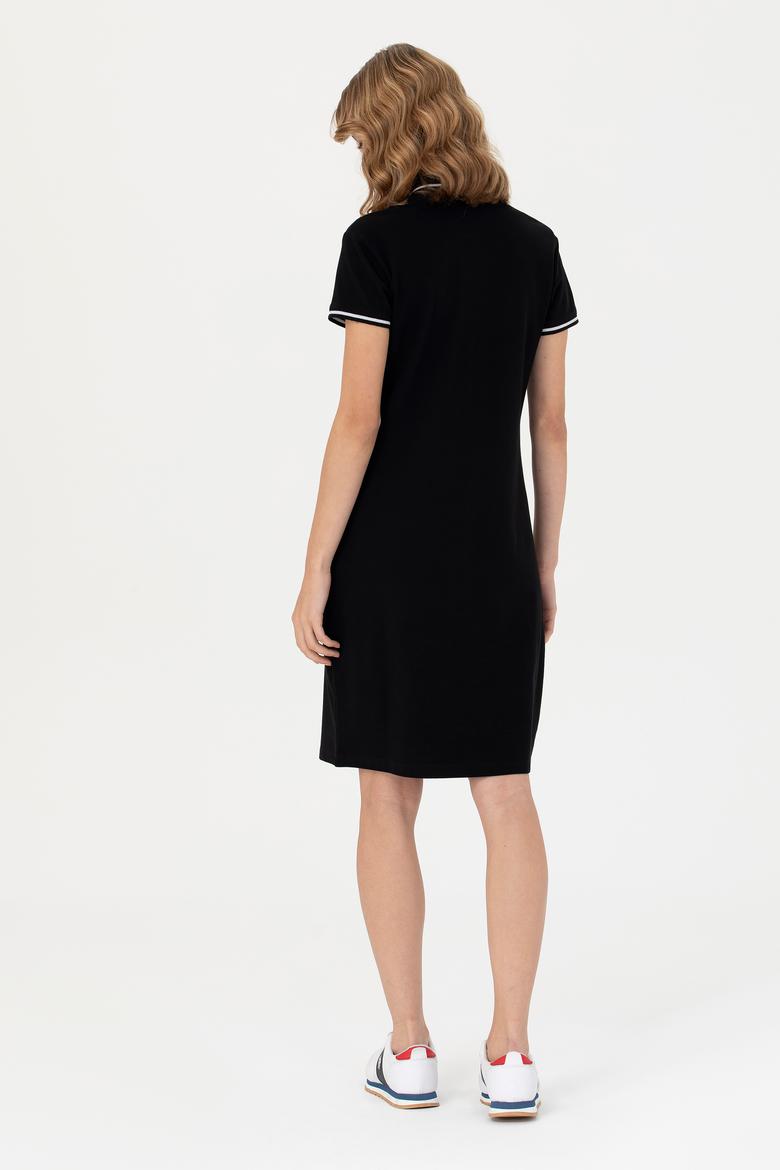 Kadın Siyah Örme Elbise - 50271564012