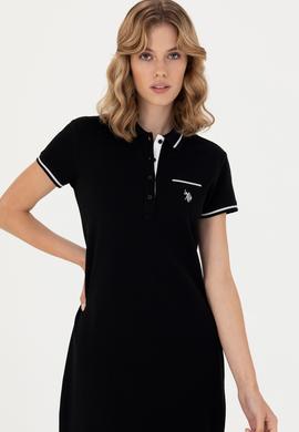 Kadın Siyah Örme Elbise - 50271564012